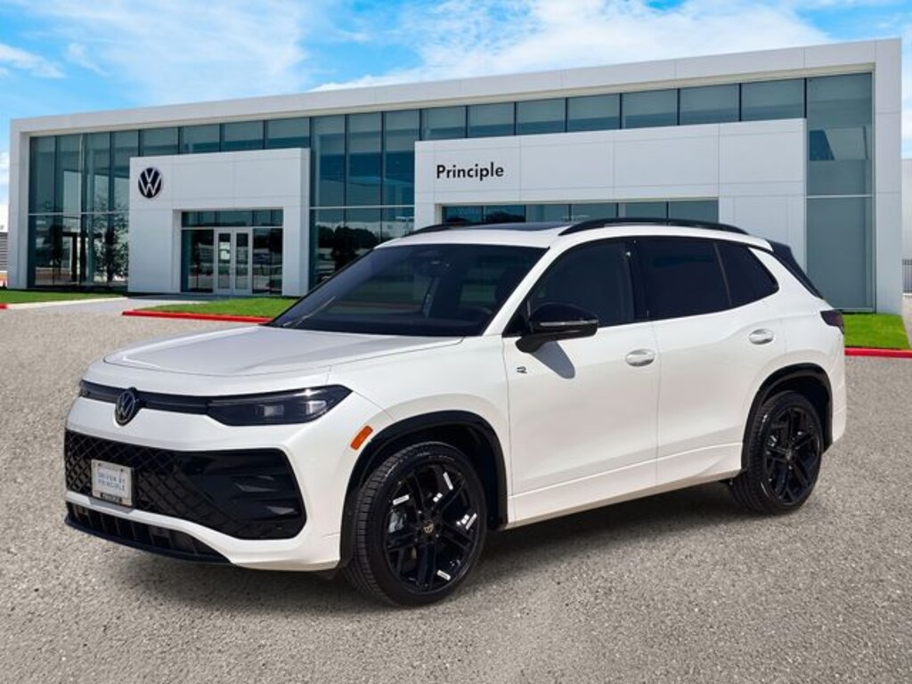 New 2025 Volkswagen Tiguan 2.0T SE R-Line Black SUV