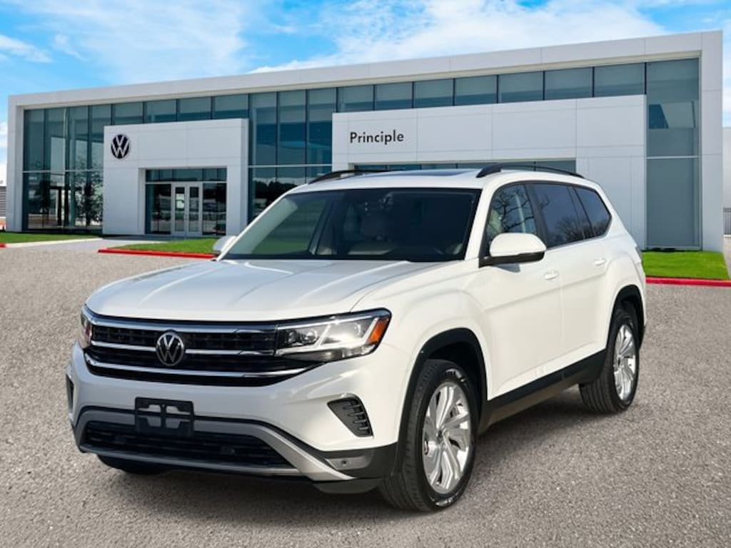 Used 2021 Volkswagen Atlas 3.6L V6 SE w/Technology 4MOTION SUV