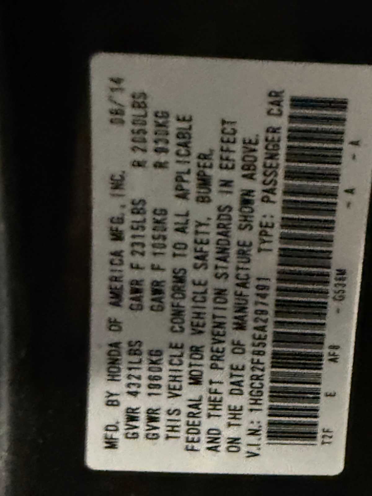 Thumbnail: 2014 Honda Accord - 11