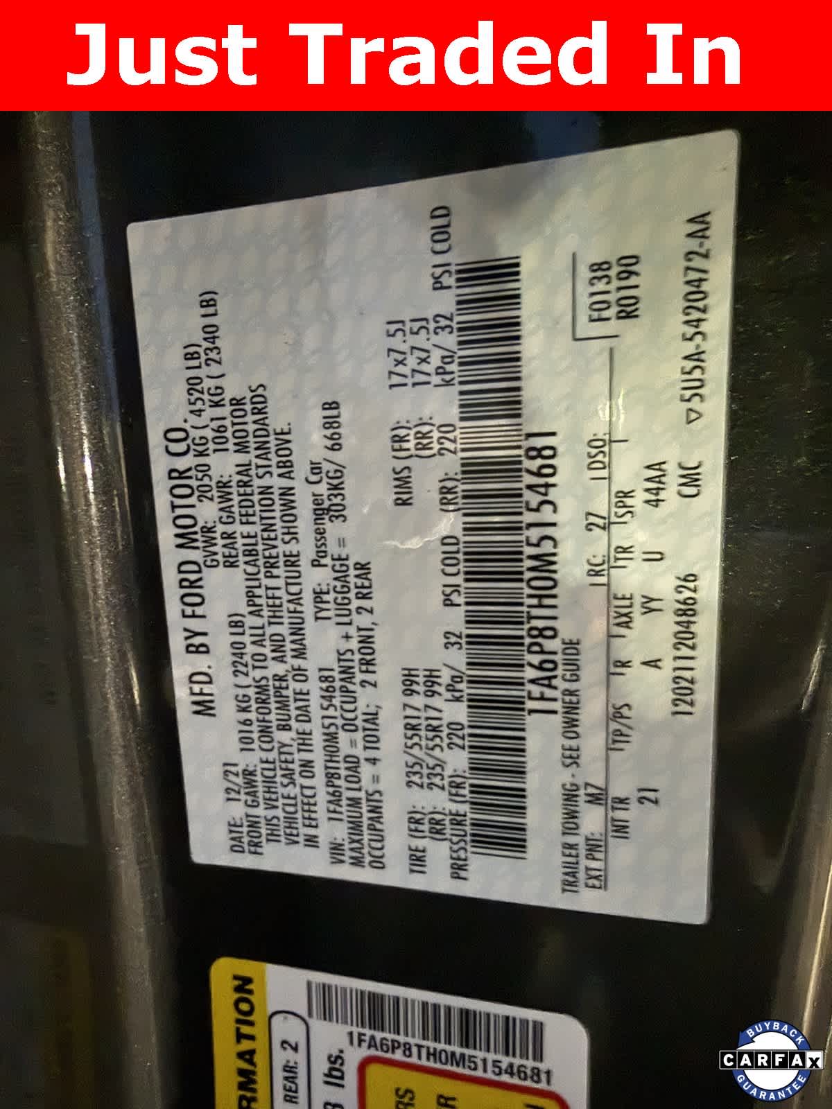 Thumbnail: 2021 Ford Mustang - 7