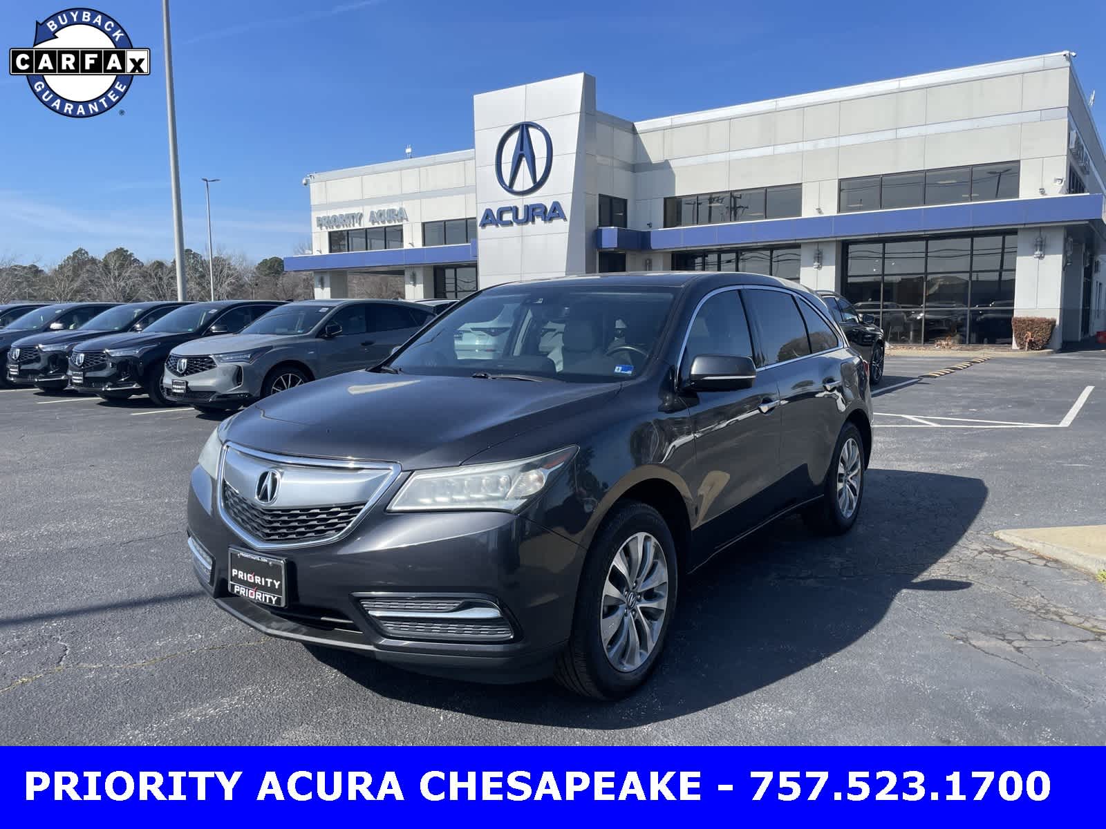 2016 Acura MDX Technology -
                  Chesapeake, VA