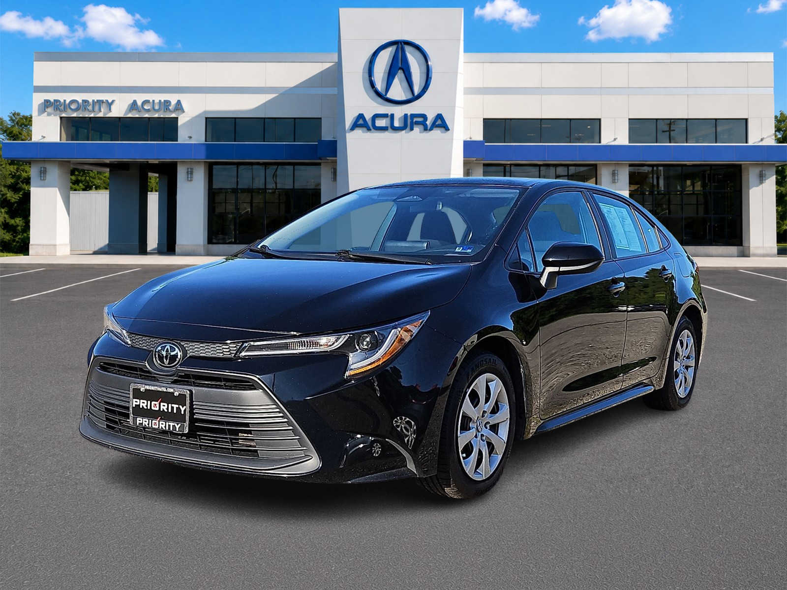 Certified Used 2024 Toyota Corolla Sedan LE Midnight Black For