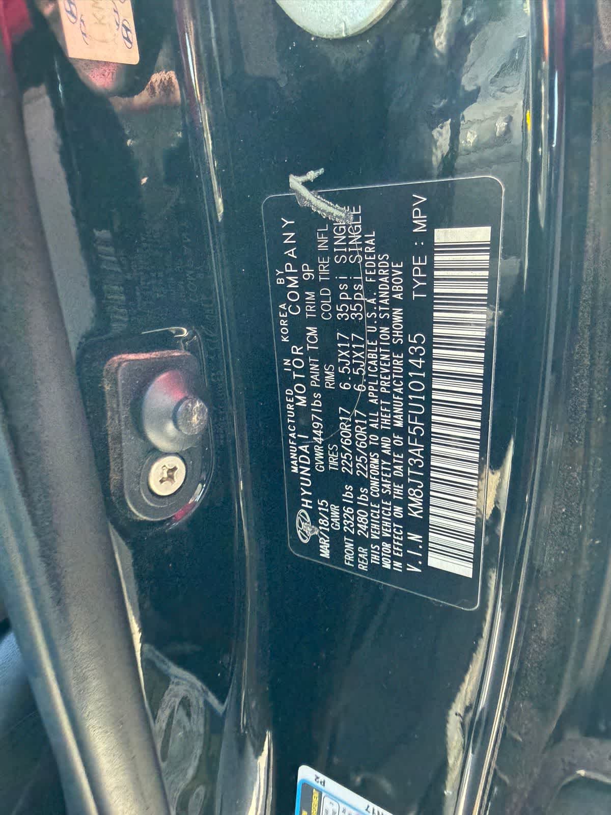 Thumbnail: 2015 Hyundai Tucson - 9