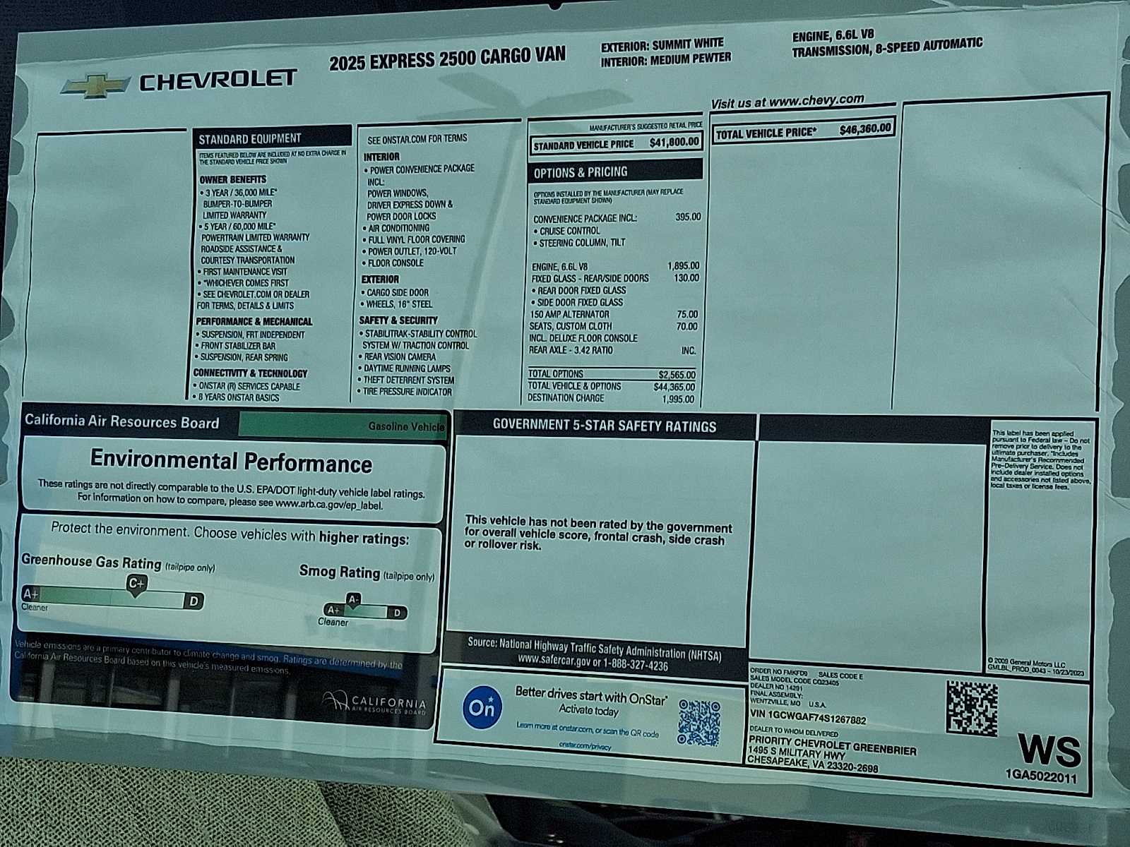 Thumbnail: 2025 Chevrolet Express - 19