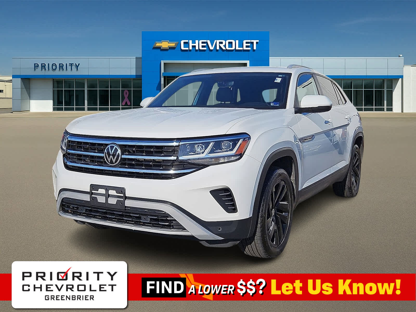 2022 Volkswagen Atlas Cross Sport SE w/Tech