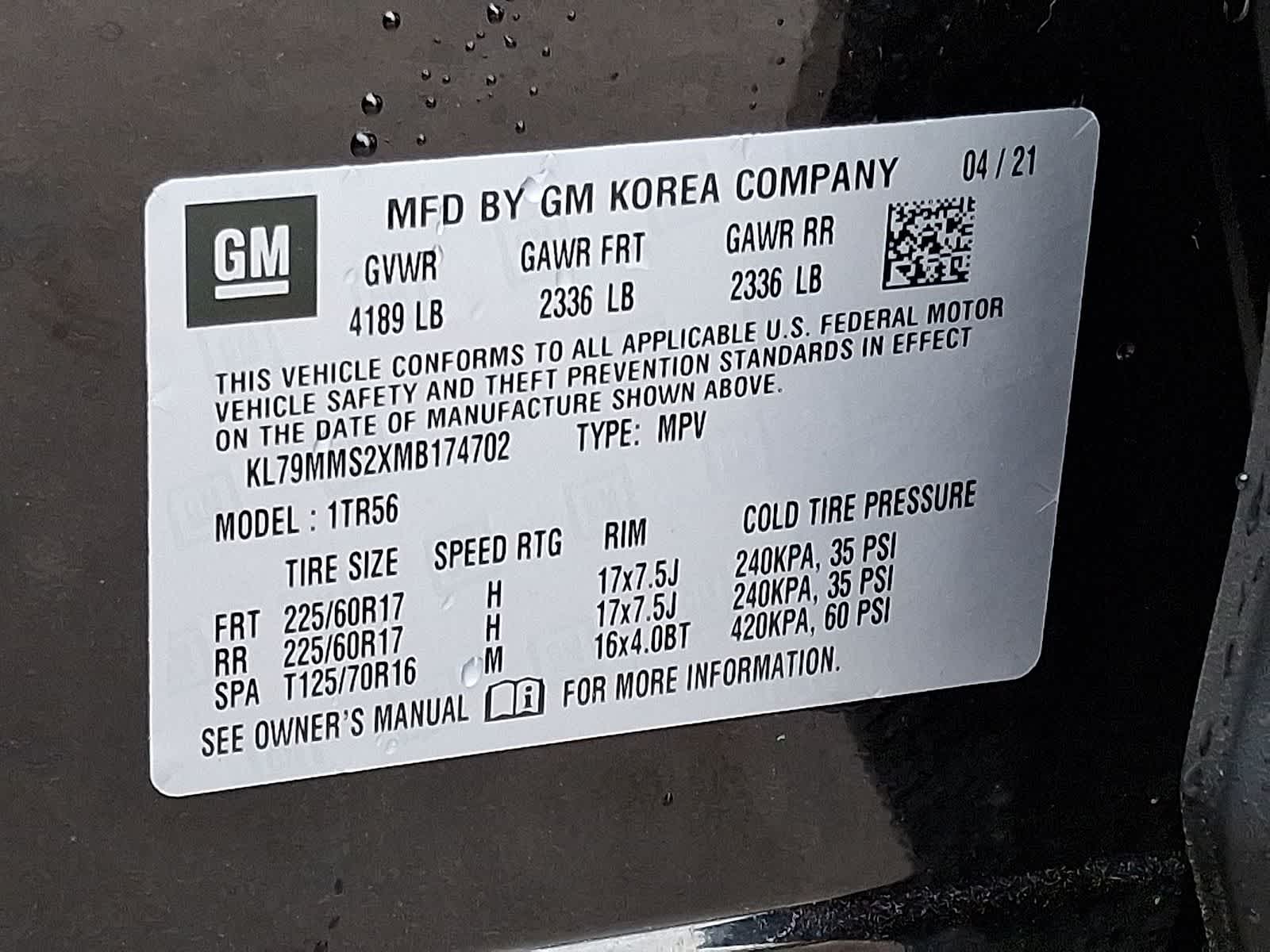 Thumbnail: 2021 Chevrolet TrailBlazer - 36