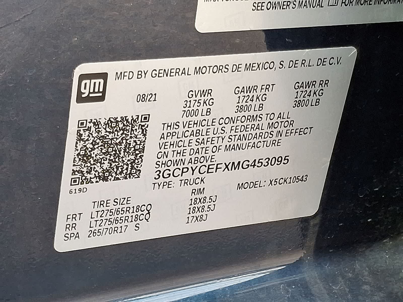 Thumbnail: 2021 Chevrolet Silverado 1500 - 37