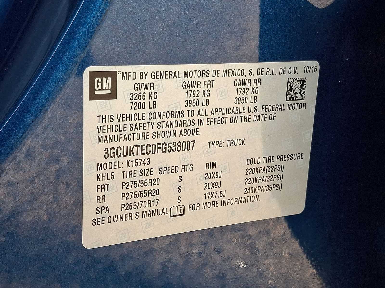 Thumbnail: 2015 Chevrolet Silverado 1500 - 38