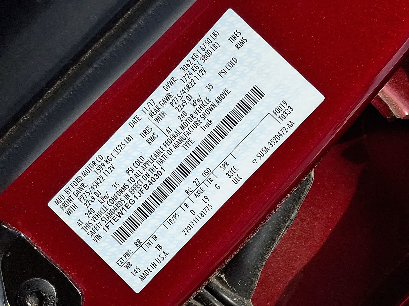 Thumbnail: 2018 Ford F-150 - 40