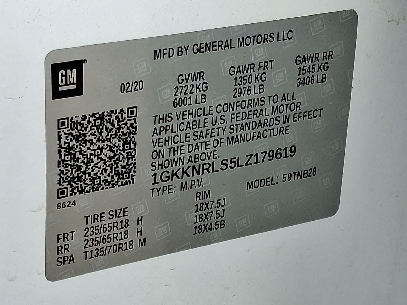 Thumbnail: 2020 GMC Acadia - 38