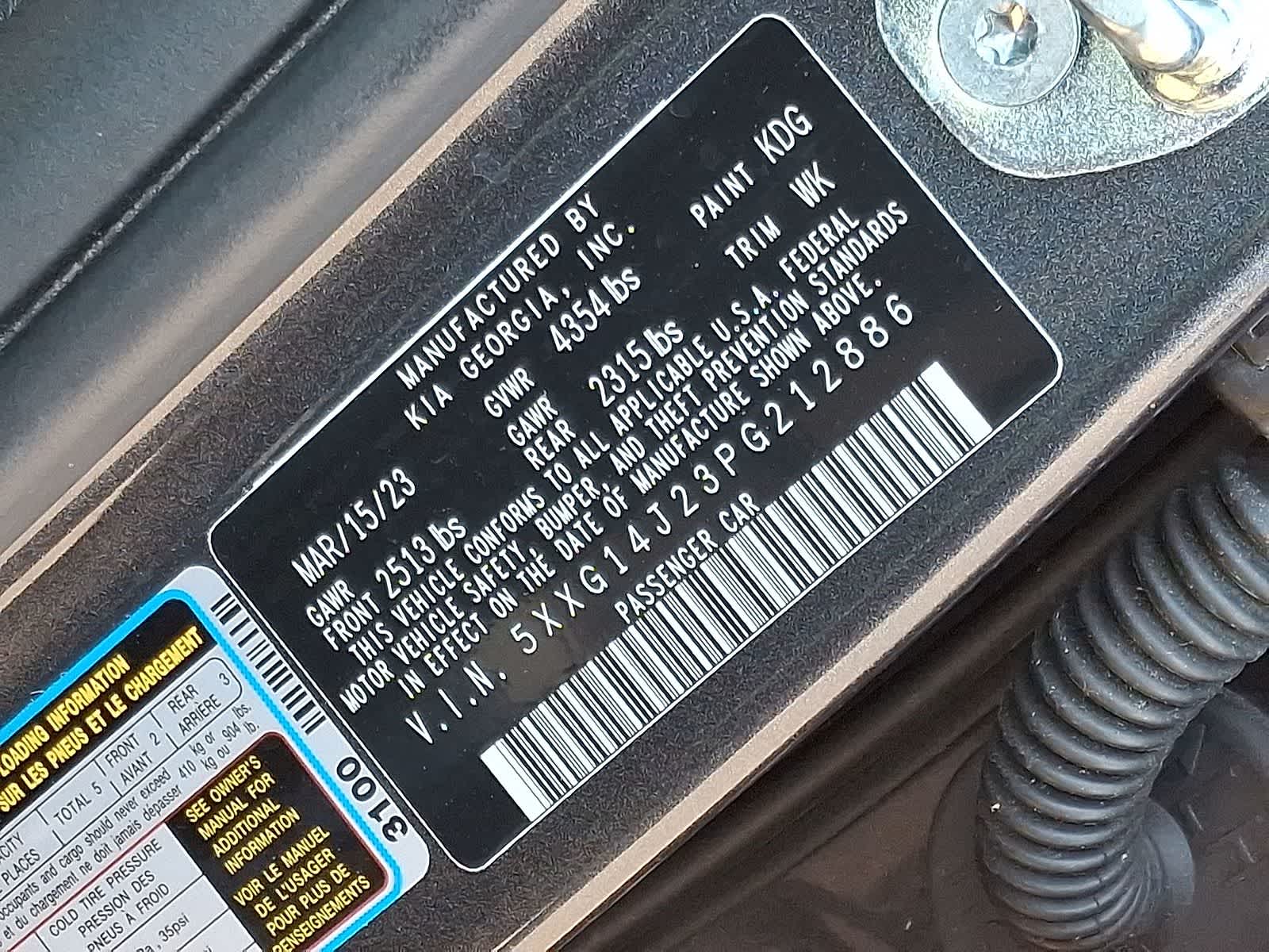 Thumbnail: 2023 Kia K5 - 37