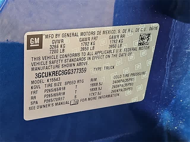 Thumbnail: 2016 Chevrolet Silverado 1500 - 36