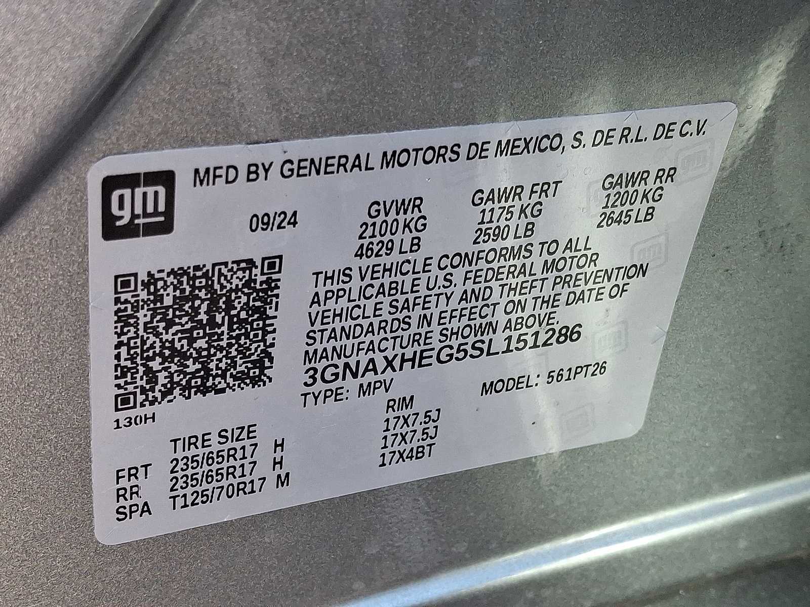 Thumbnail: 2025 Chevrolet Equinox - 38