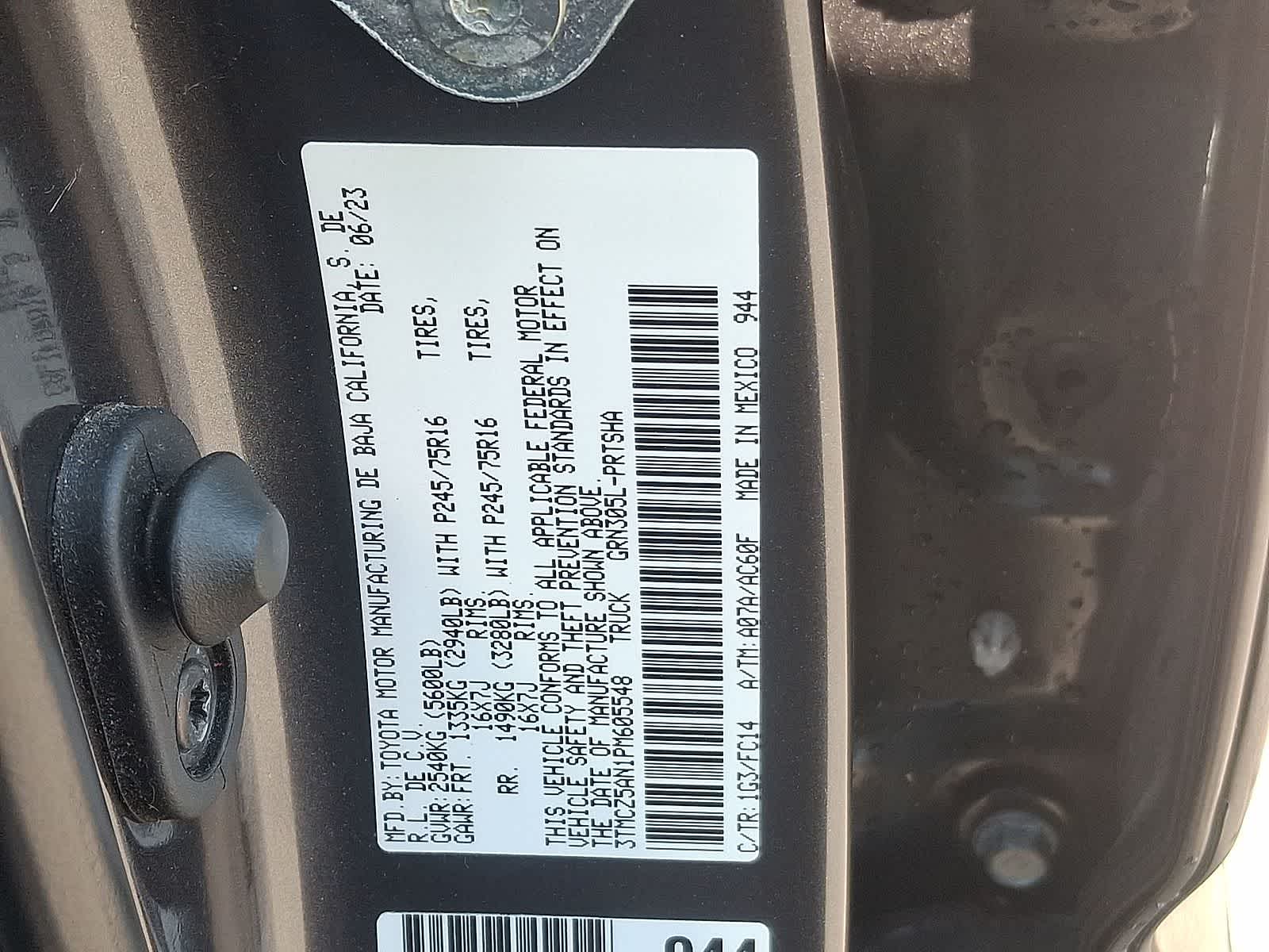 Thumbnail: 2023 Toyota Tacoma - 38