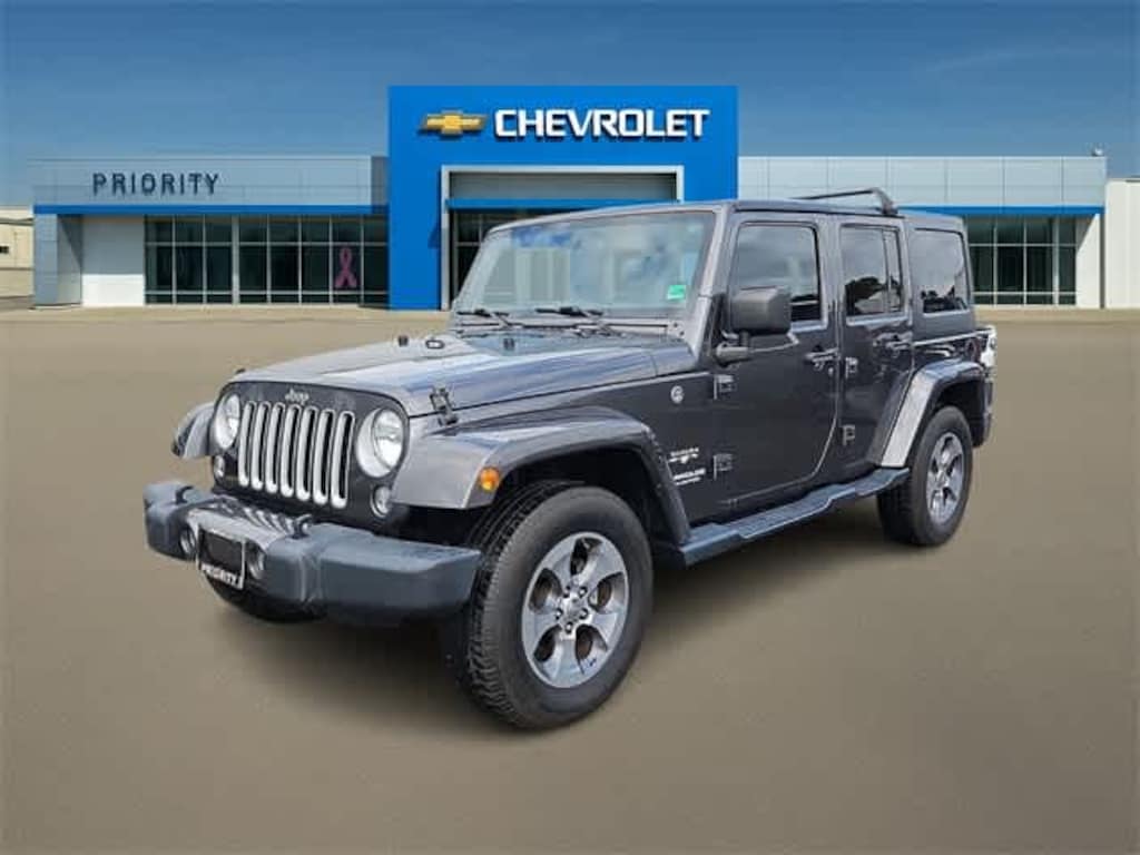 Certified 2017 Jeep Wrangler JK Unlimited Sahara 4x4 SUV