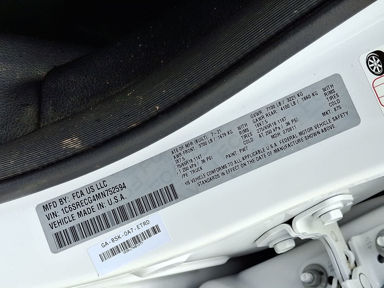 Thumbnail: 2021 RAM 1500 - 38