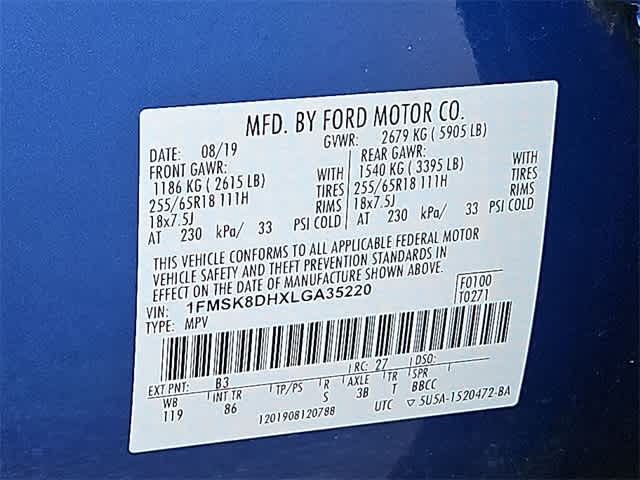 Thumbnail: 2020 Ford Explorer - 38