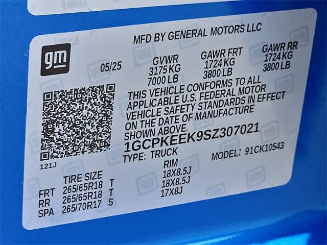 Thumbnail: 2025 Chevrolet Silverado 1500 - 20