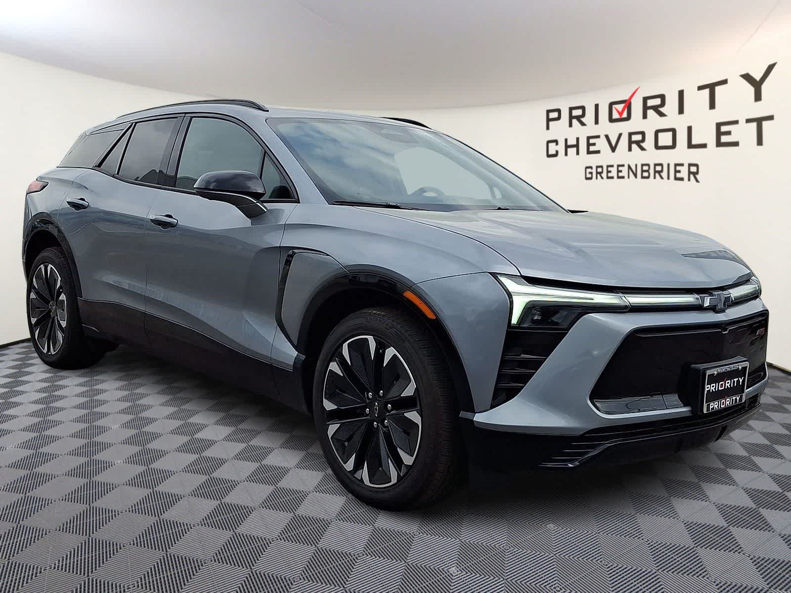 New 2025 Chevrolet Blazer EV SUV RS Sterling Gray For Sale