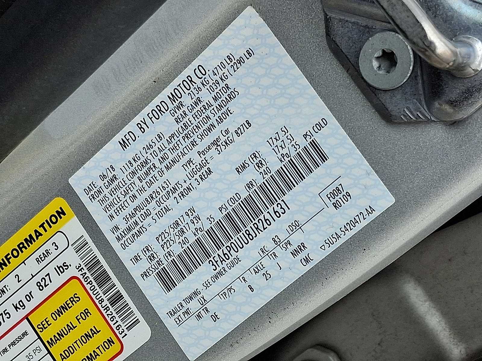 Thumbnail: 2018 Ford Fusion - 37