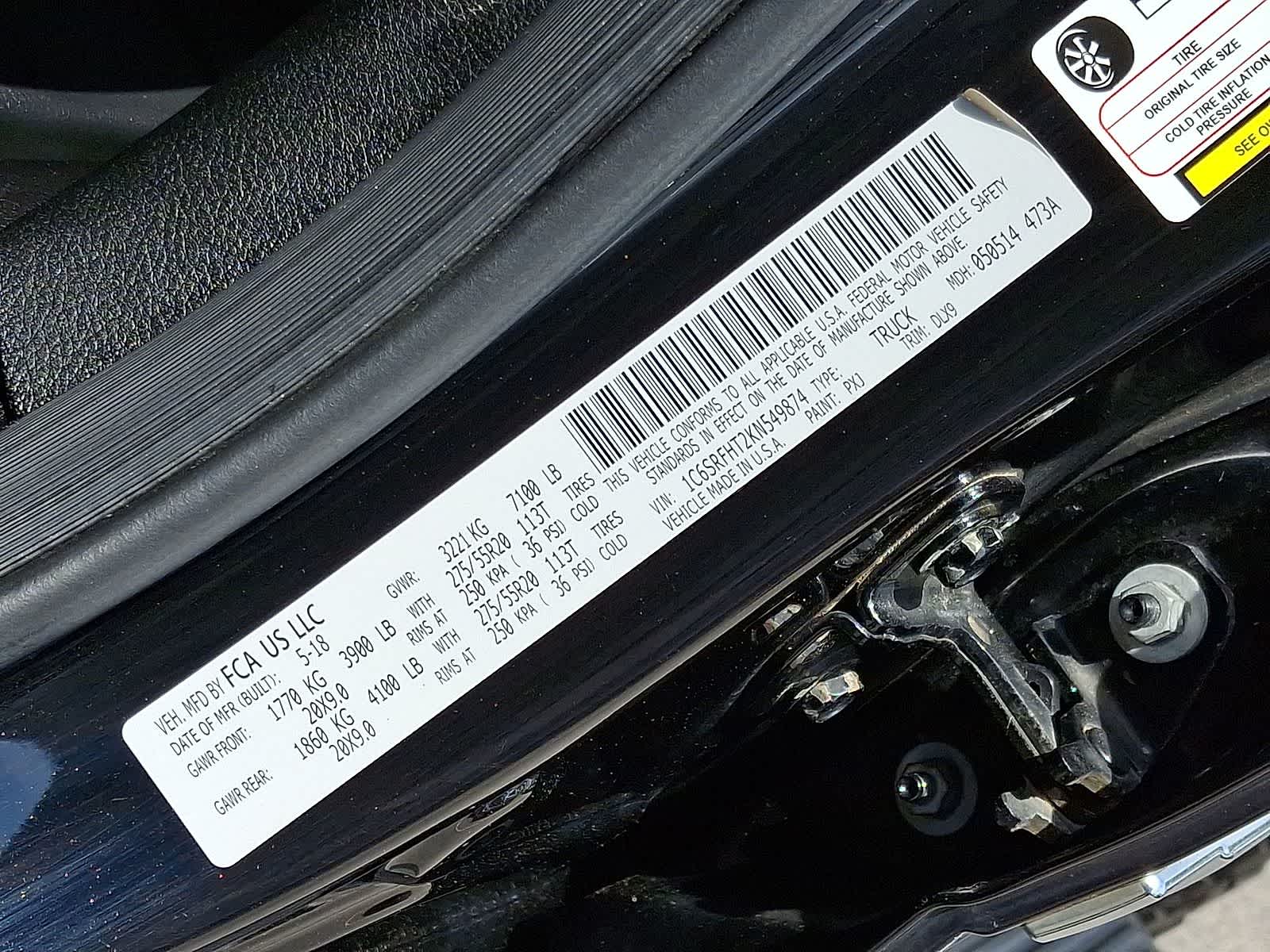 Thumbnail: 2019 RAM 1500 - 40