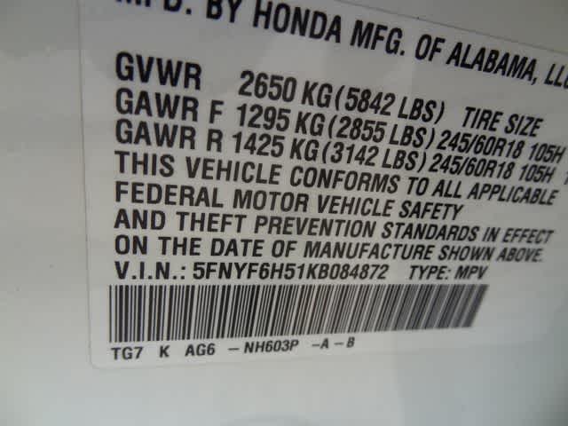 Thumbnail: 2019 Honda Pilot - 43