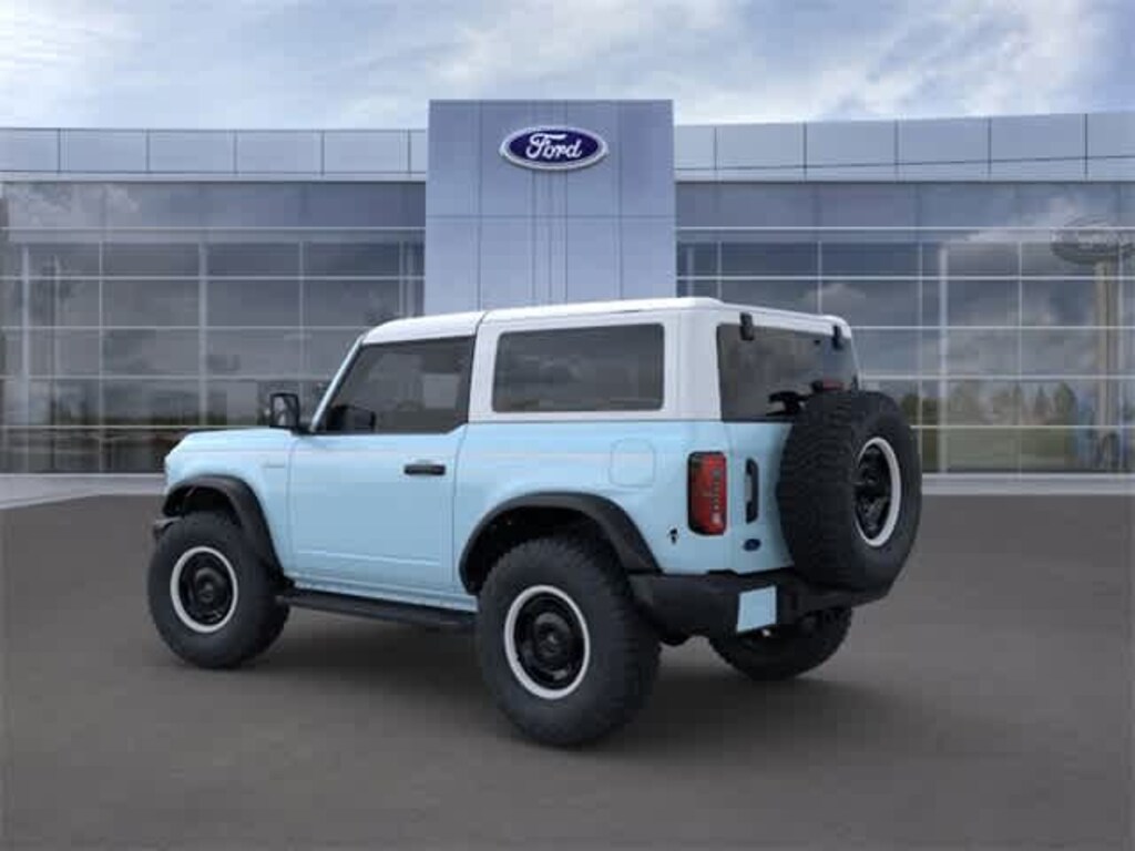 New 2024 Ford Bronco SUV Heritage Limited Edition Robins Egg Blue For