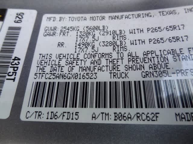 Thumbnail: 2016 Toyota Tacoma - 35