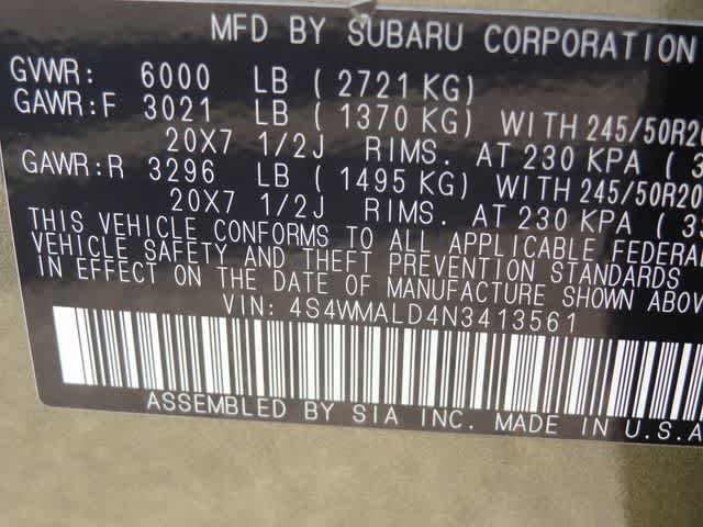 Thumbnail: 2022 Subaru Ascent - 47
