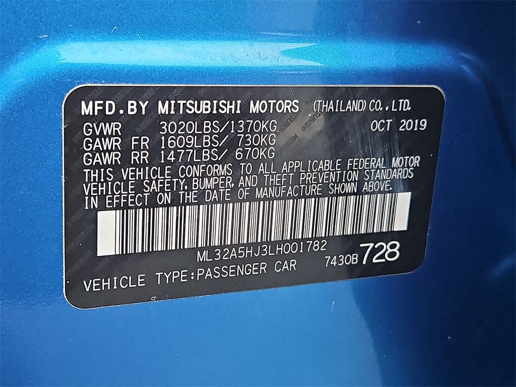 Thumbnail: 2020 Mitsubishi Mirage - 26