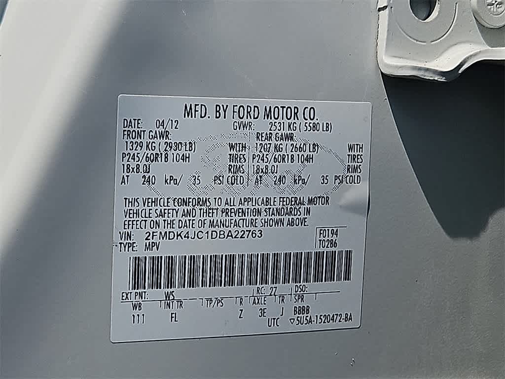 Thumbnail: 2013 Ford Edge - 26
