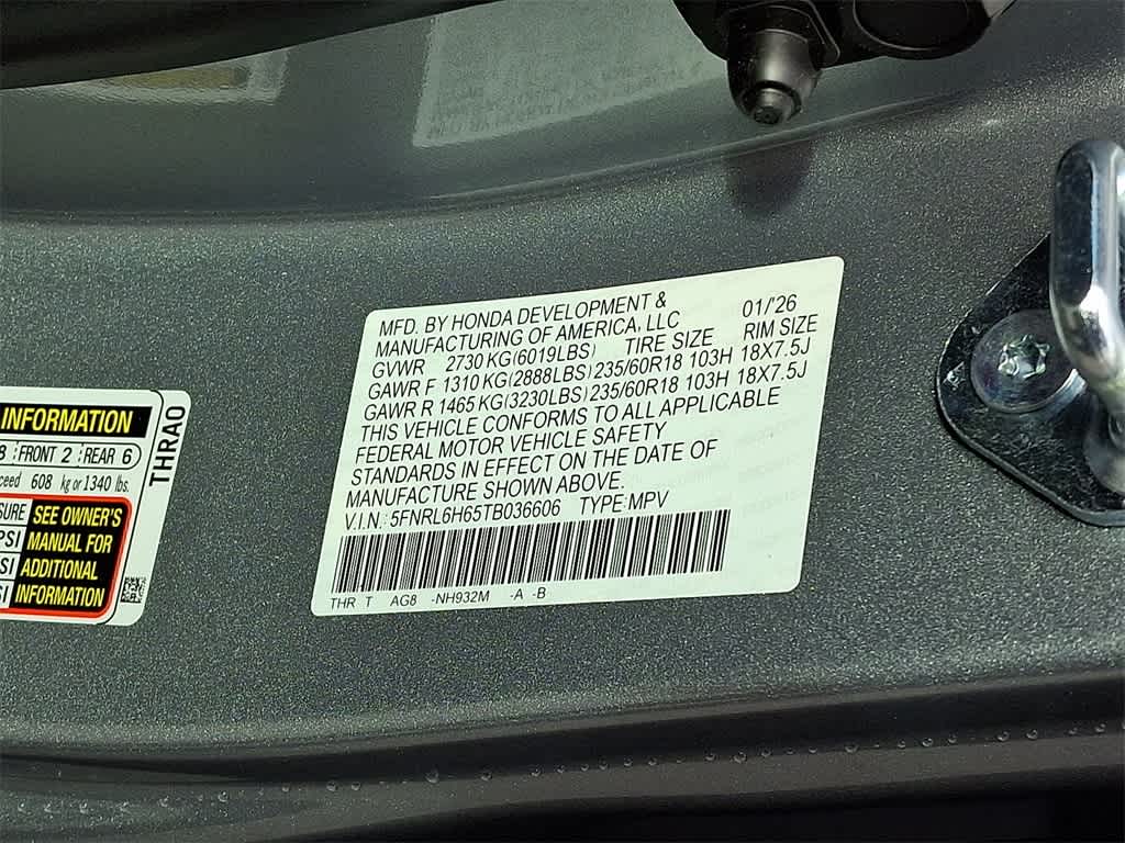 Thumbnail: 2026 Honda Odyssey - 19