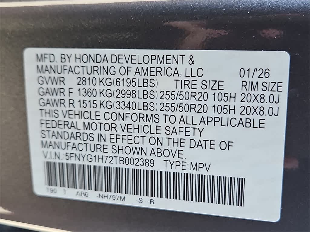 Thumbnail: 2026 Honda Pilot - 18