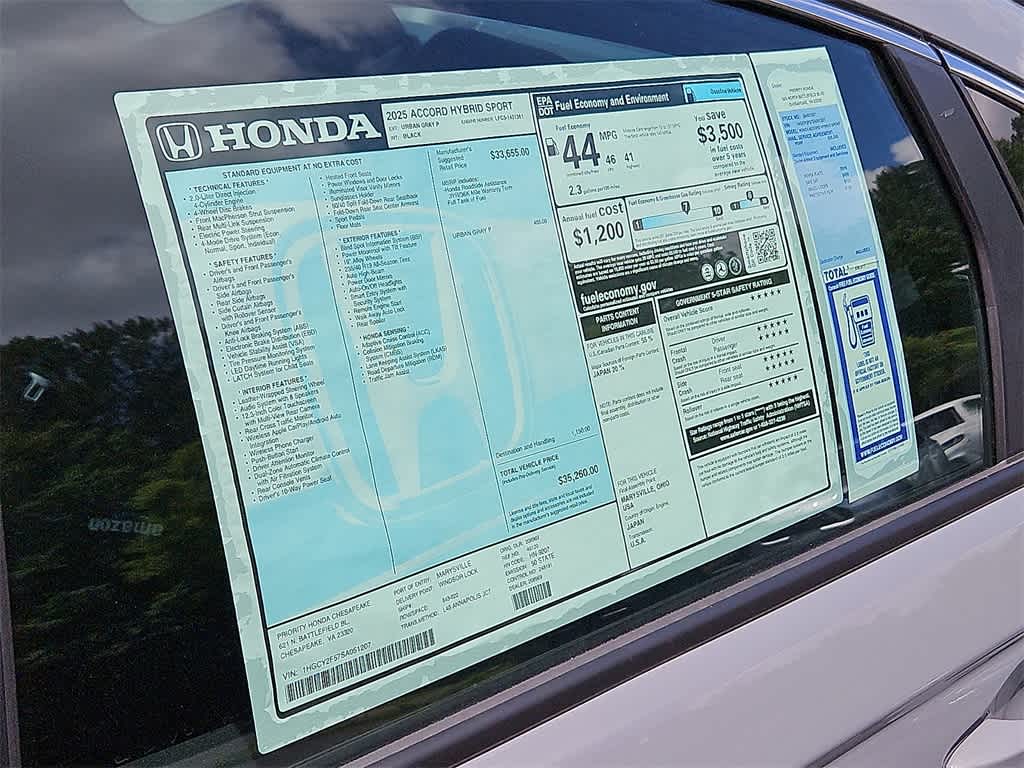 2025 Honda Accord Sport 18