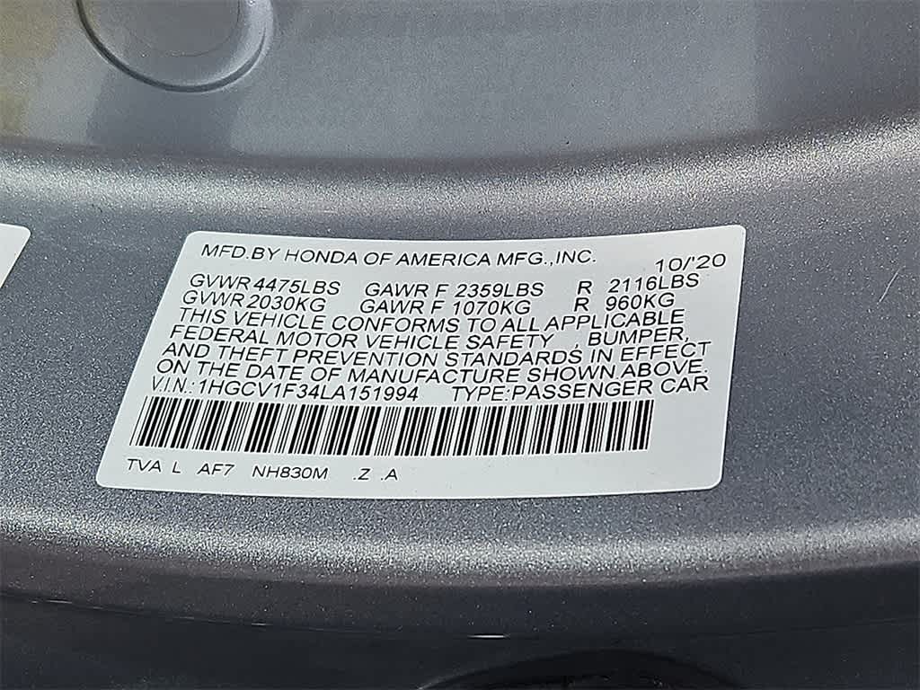 Thumbnail: 2020 Honda Accord - 23