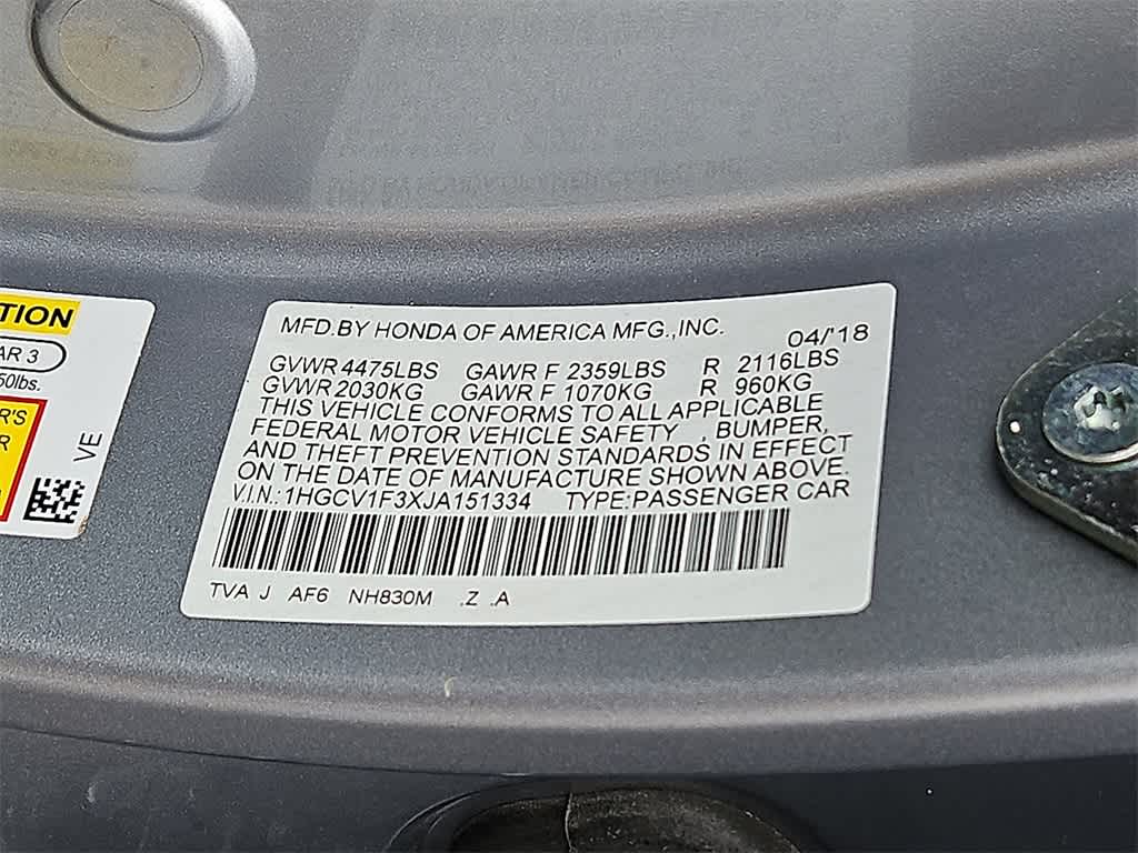 Thumbnail: 2018 Honda Accord - 25