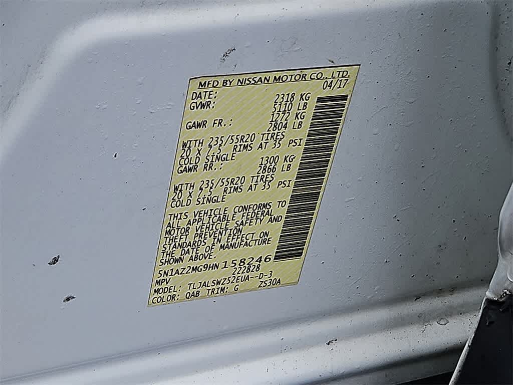 Thumbnail: 2017 Nissan Murano - 24