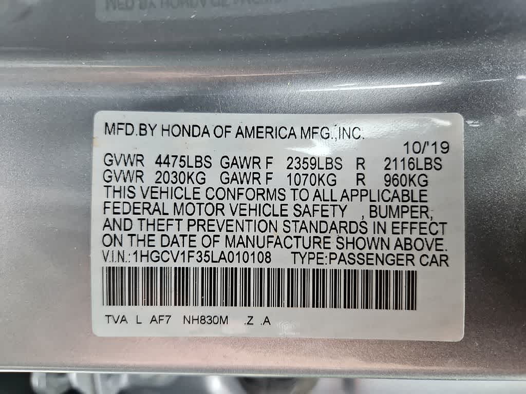 Thumbnail: 2020 Honda Accord - 27