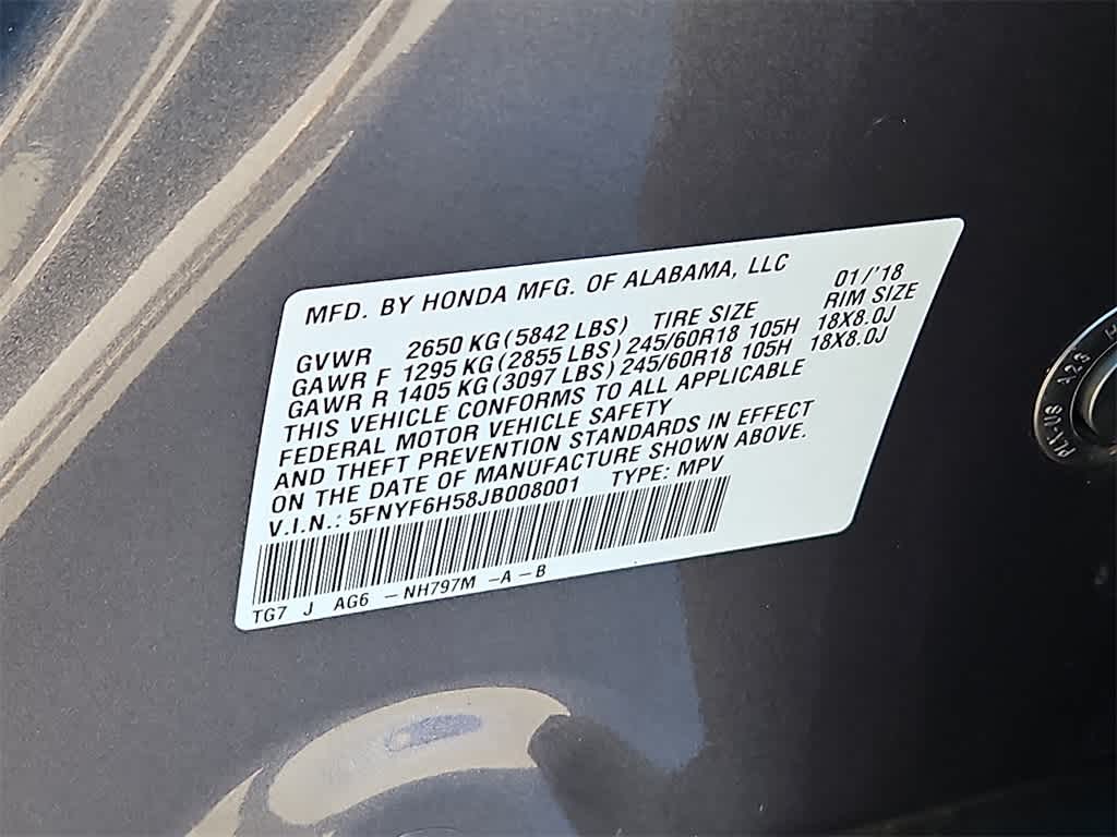 Thumbnail: 2018 Honda Pilot - 22