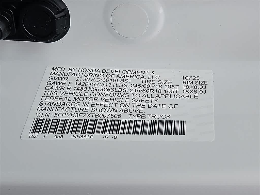 Thumbnail: 2026 Honda Ridgeline - 19