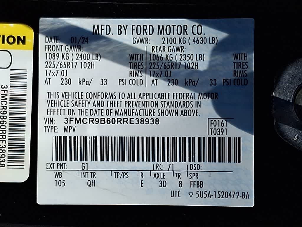 Thumbnail: 2024 Ford Bronco Sport - 27