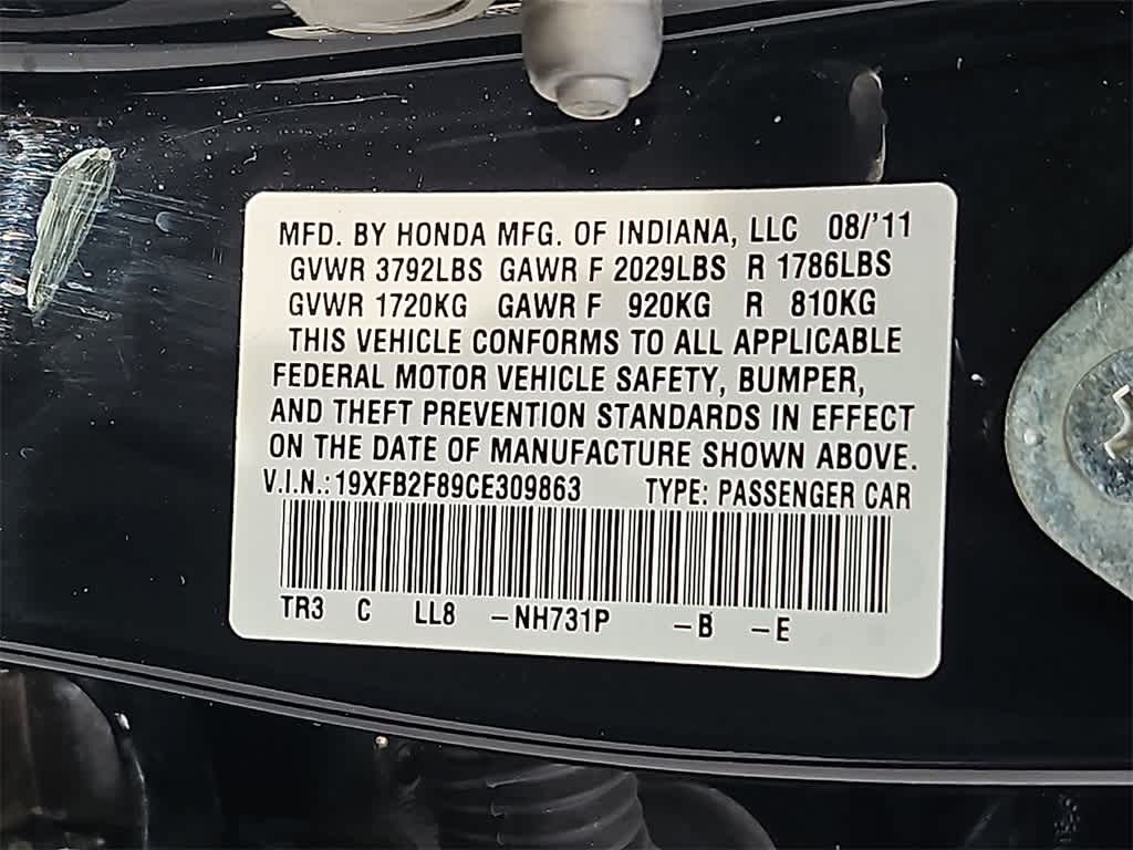 Thumbnail: 2012 Honda Civic - 22