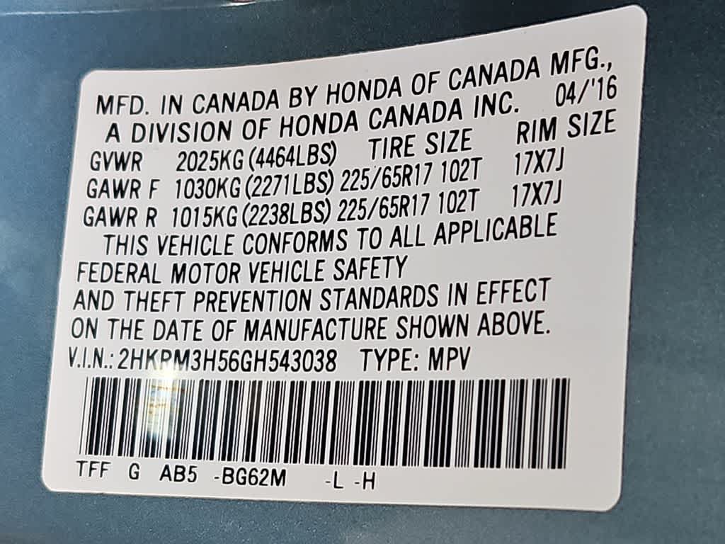 Thumbnail: 2016 Honda CR-V - 26