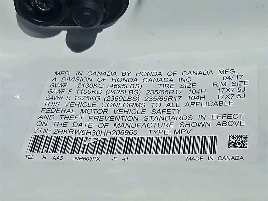 Thumbnail: 2017 Honda CR-V - 20