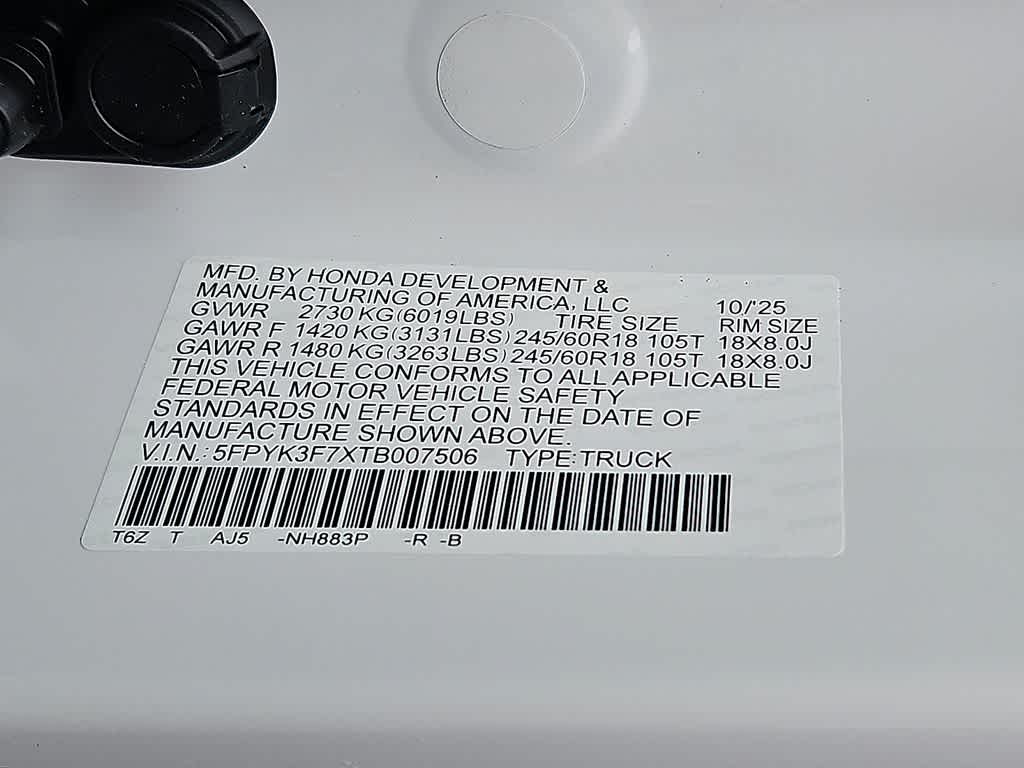 Thumbnail: 2026 Honda Ridgeline - 16