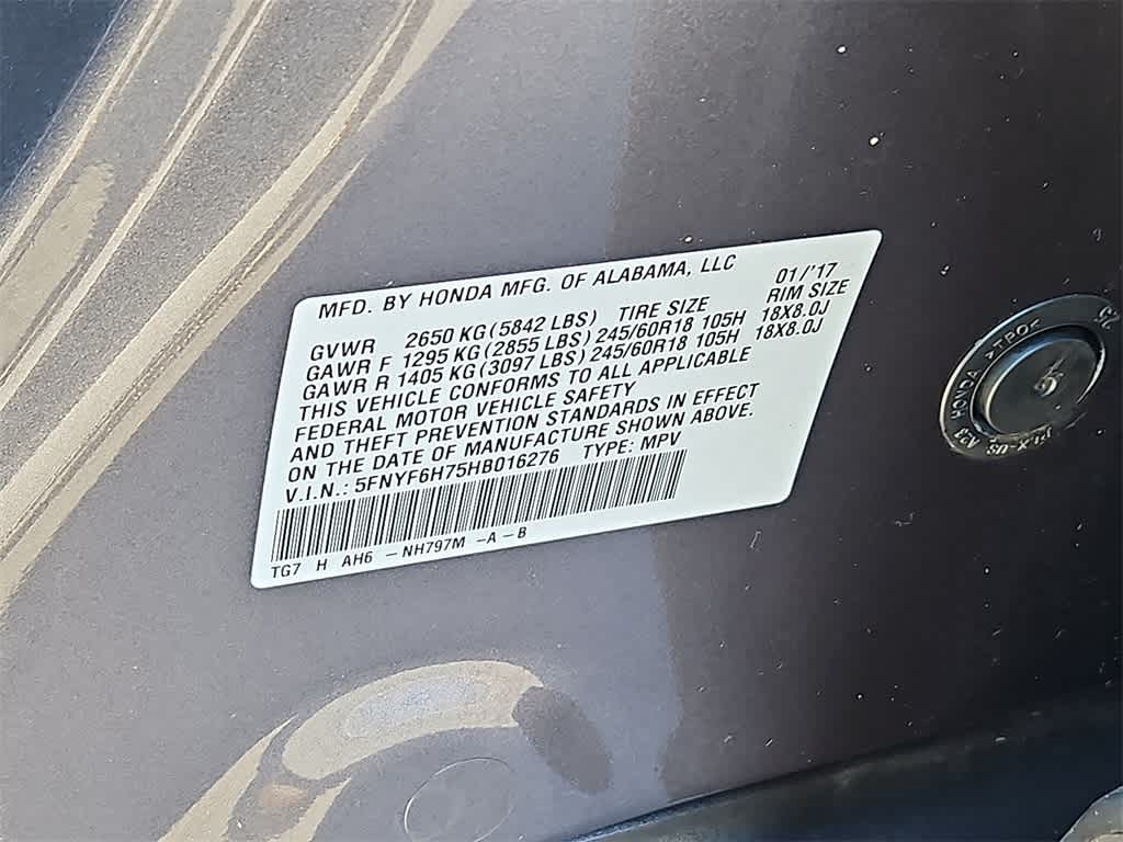 Thumbnail: 2017 Honda Pilot - 27