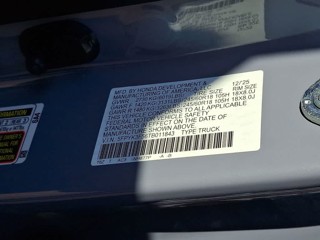 Thumbnail: 2026 Honda Ridgeline - 18