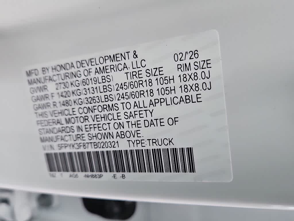 Thumbnail: 2026 Honda Ridgeline - 18