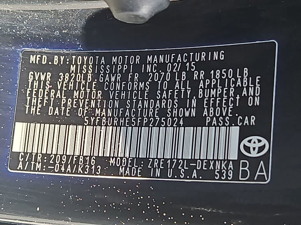 Thumbnail: 2015 Toyota Corolla - 25