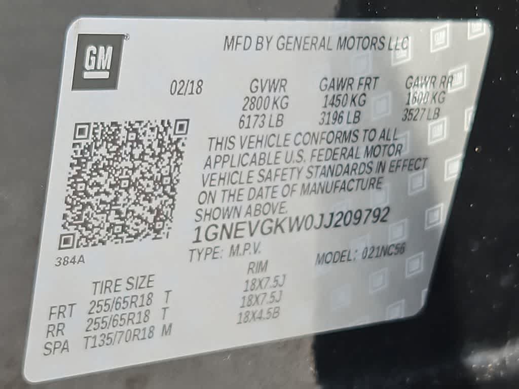 Thumbnail: 2018 Chevrolet Traverse - 27